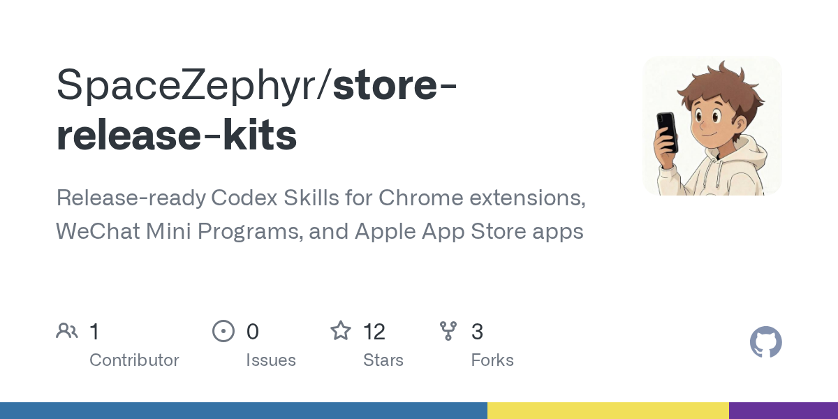 Store Release Kits — Development skill for Claude Code