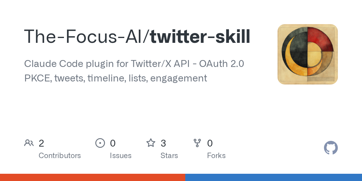 Twitter Skill — Communication skill for Claude Code