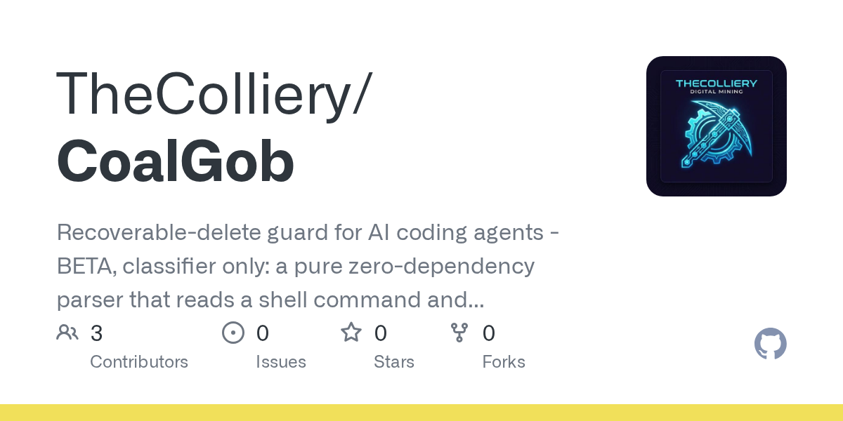 CoalGob — AI skill for Claude Code