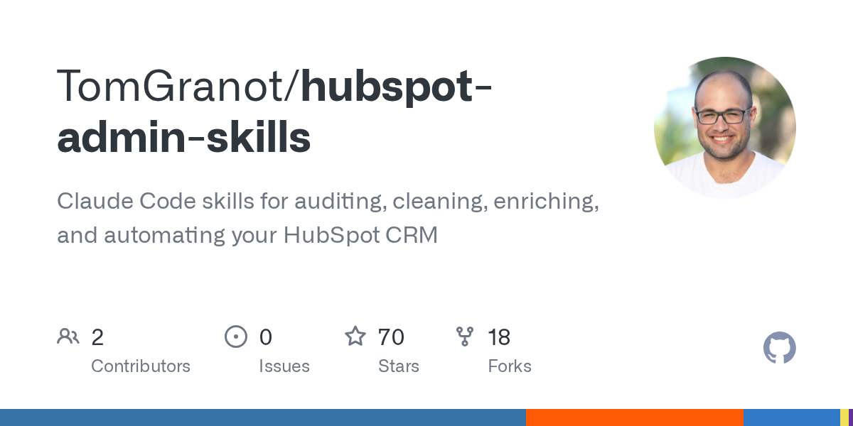 HubSpot Admin Skills — Security skill for Claude Code