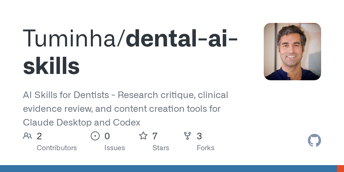 Dental AI Skills — AI skill for Claude Code