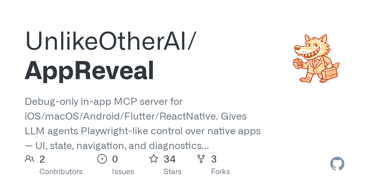 AppReveal — Testing skill for Claude Code
