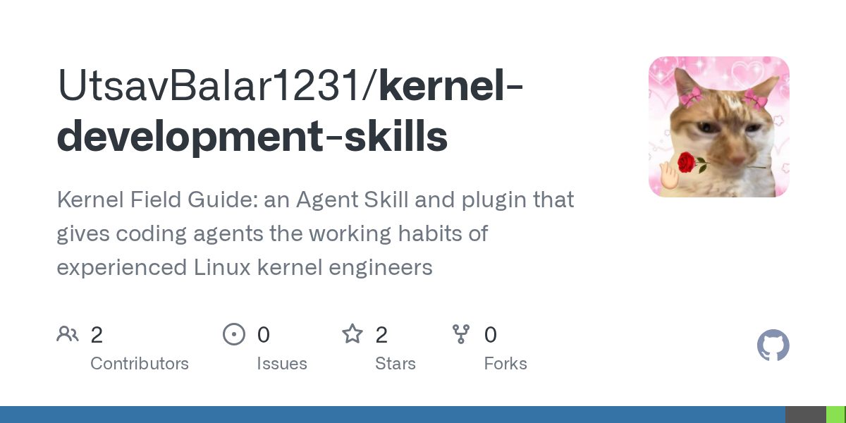 Kernel Development Skills — AI skill for Claude Code