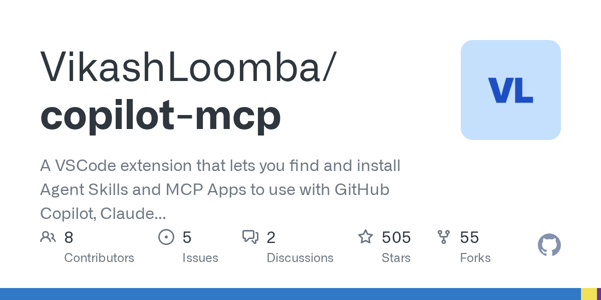 What's New In Copilot MCP! — Development skill for Claude Code