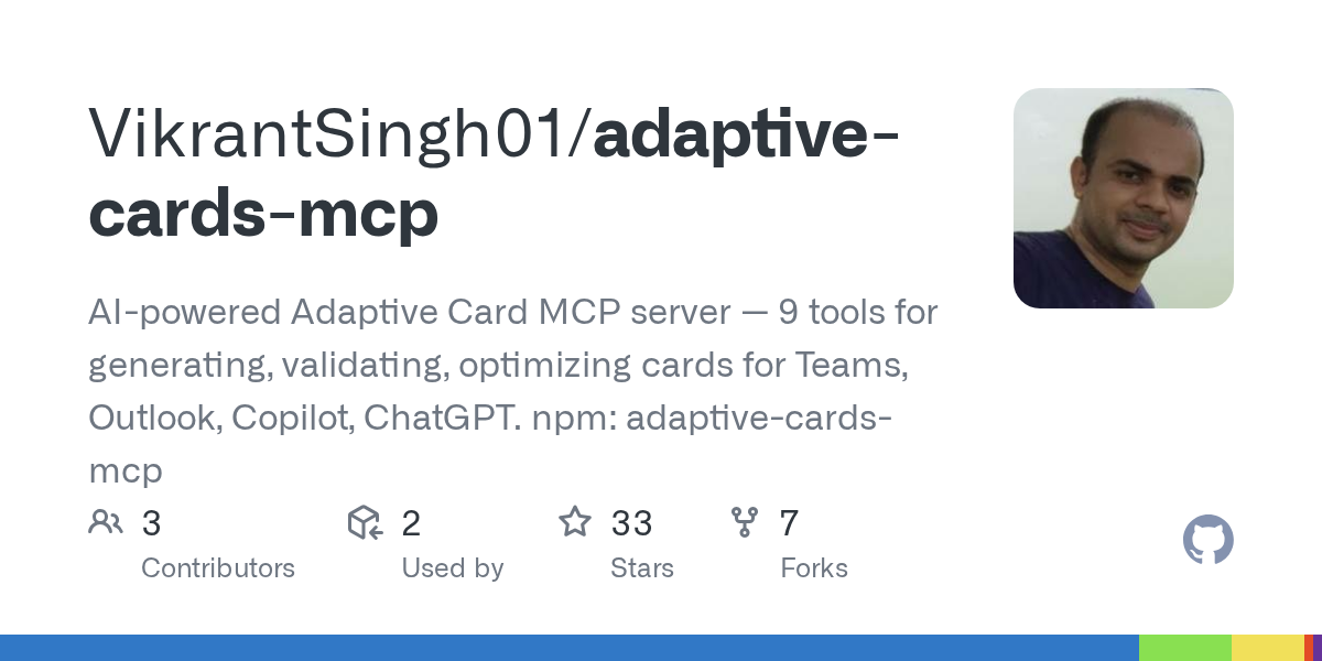 Adaptive Cards MCP — AI skill for Claude Code
