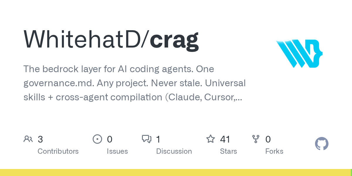 Crag — AI skill for Claude Code