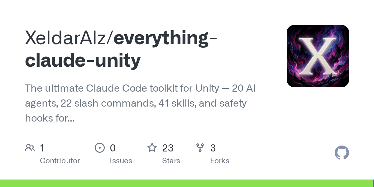 Unity Build Runner — Game Development agent for Claude Code
