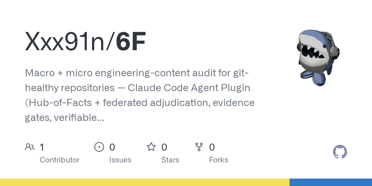 6F — Security skill for Claude Code