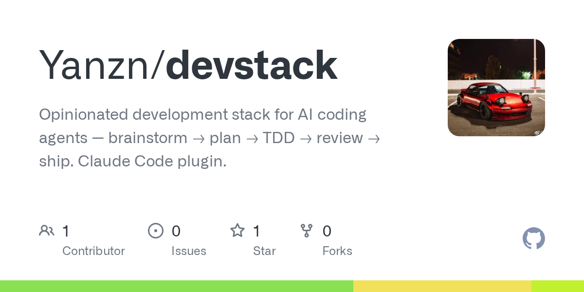 Devstack — AI skill for Claude Code