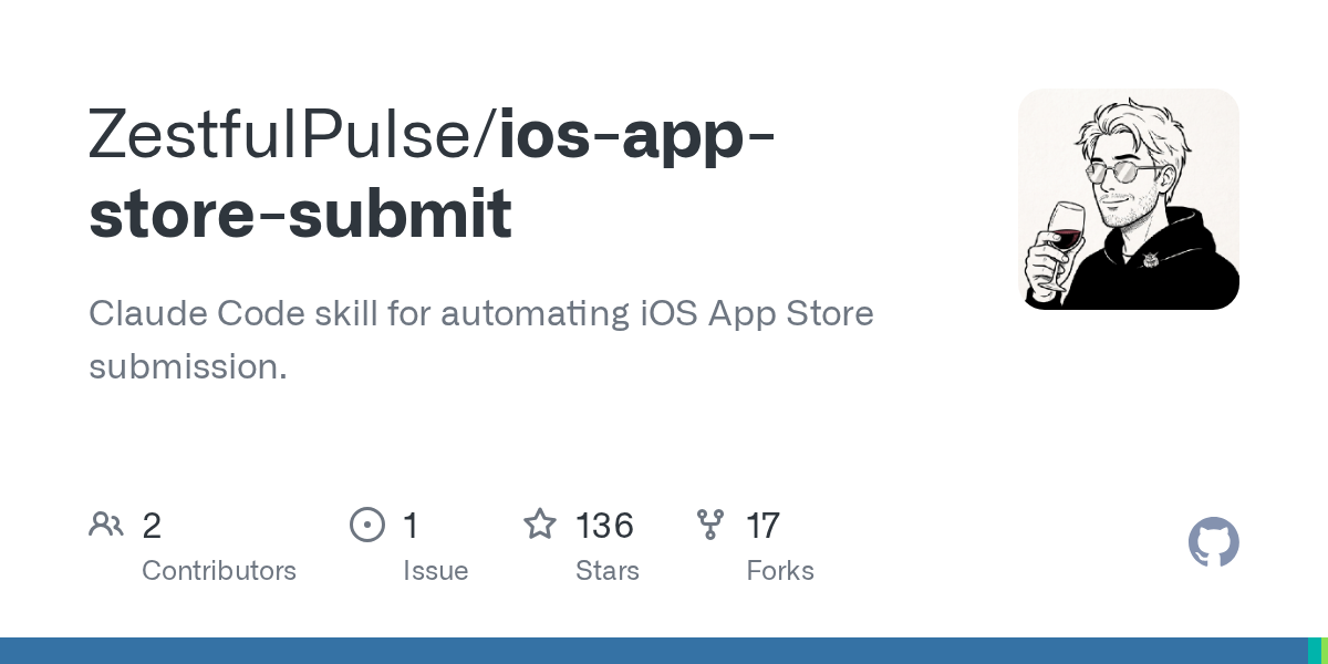 iOS App Store Submit — Development skill for Claude Code