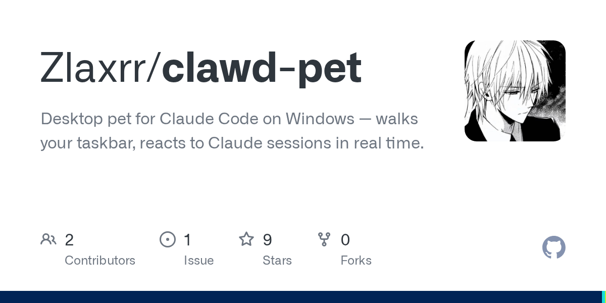 Clawd Pet — Productivity skill for Claude Code