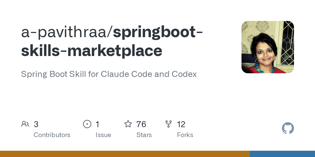 Springboot Skills Marketplace — Development skill for Claude Code