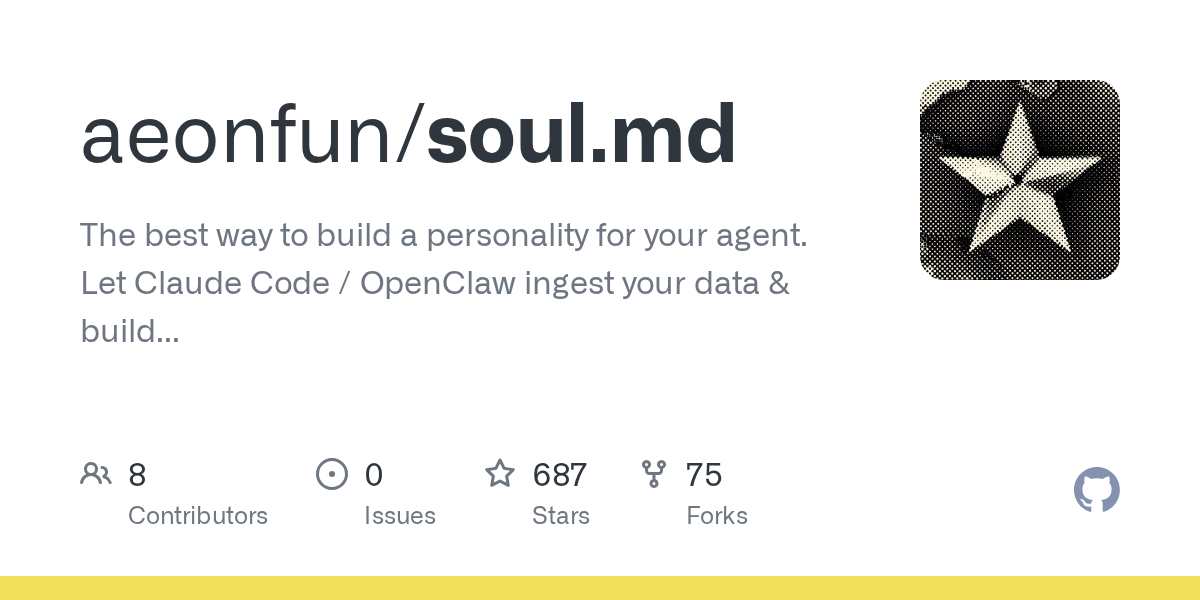 Soul.Md — Data skill for Claude Code