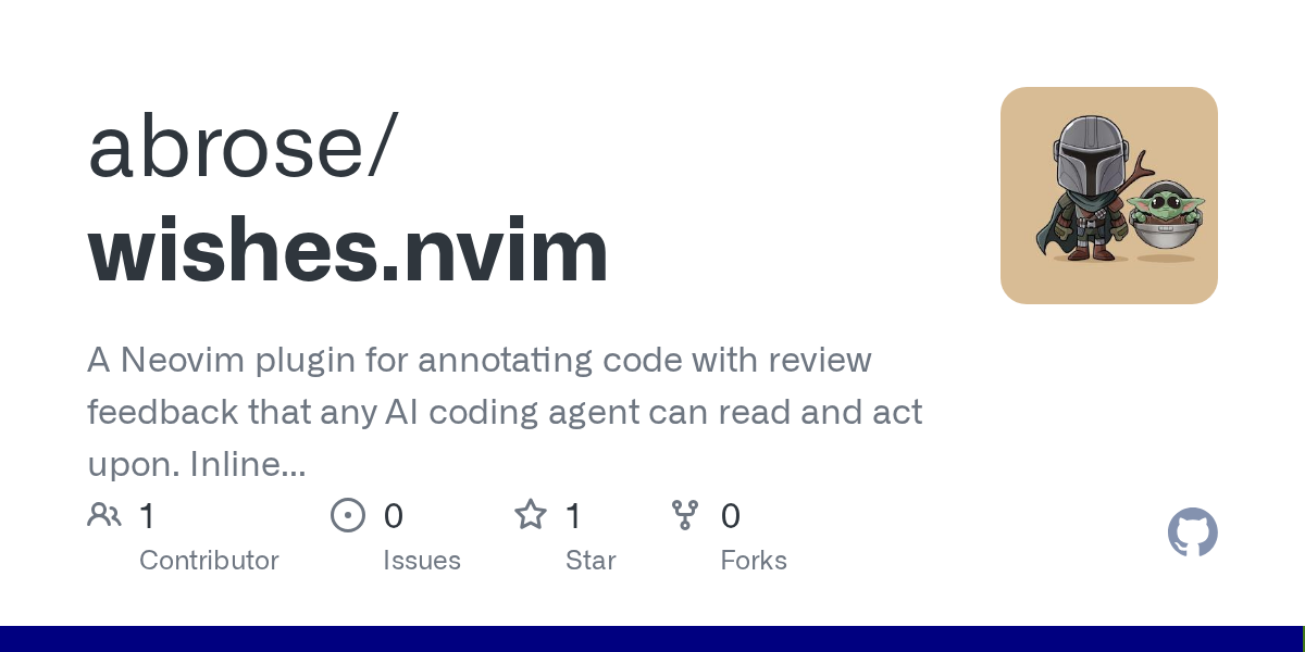Wishes.Nvim — AI skill for Claude Code
