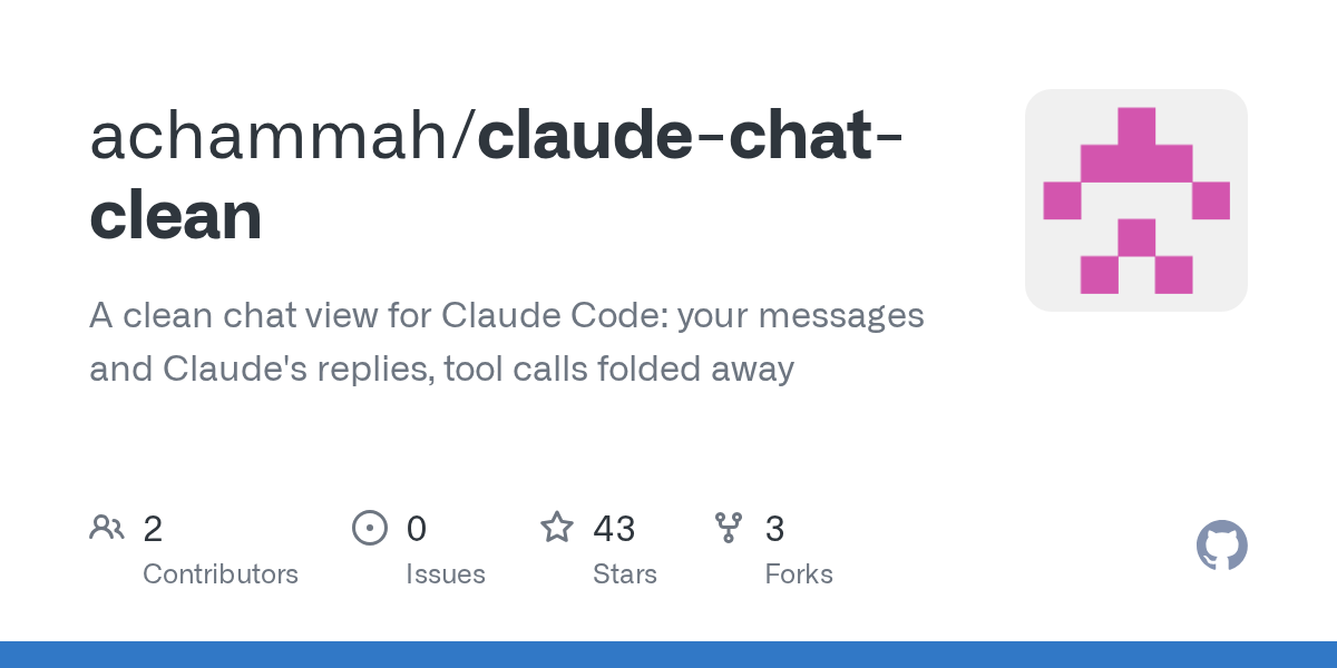 Claude Chat Clean — Communication skill for Claude Code