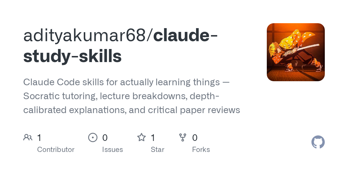 Claude Study Skills — Development skill for Claude Code