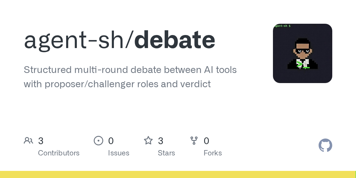 Debate Orchestrator — Data & AI agent for Claude Code