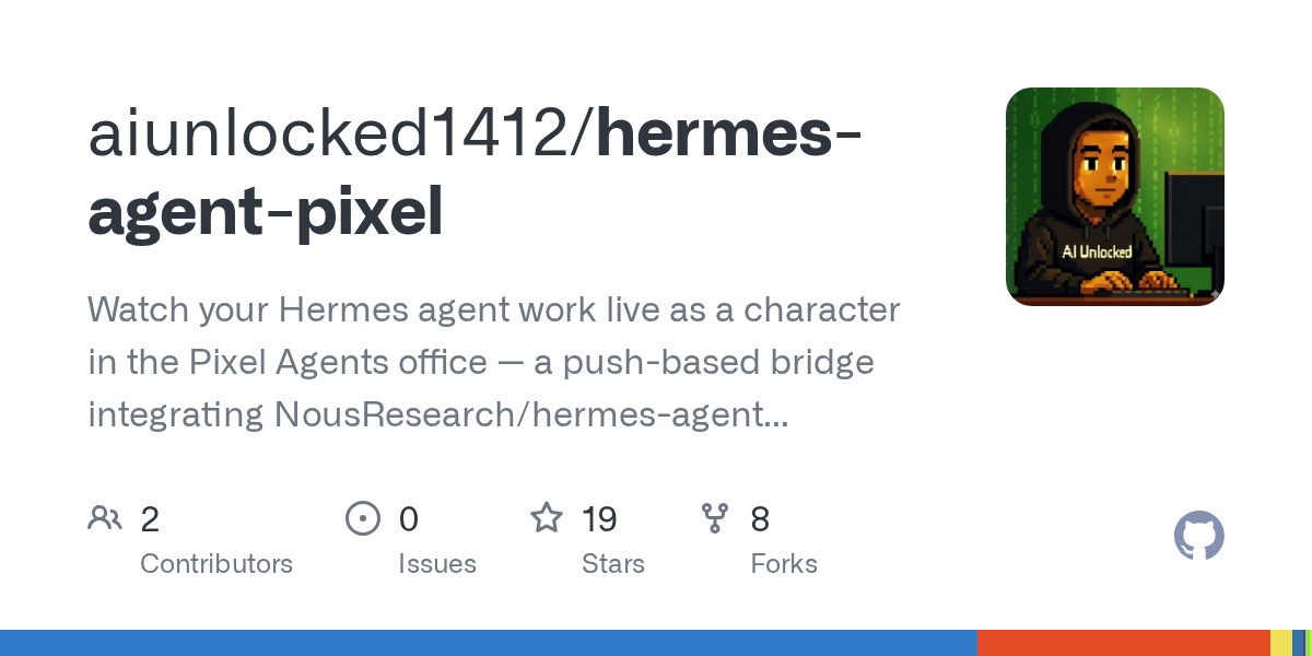 Hermes Agent Pixel — Development skill for Claude Code