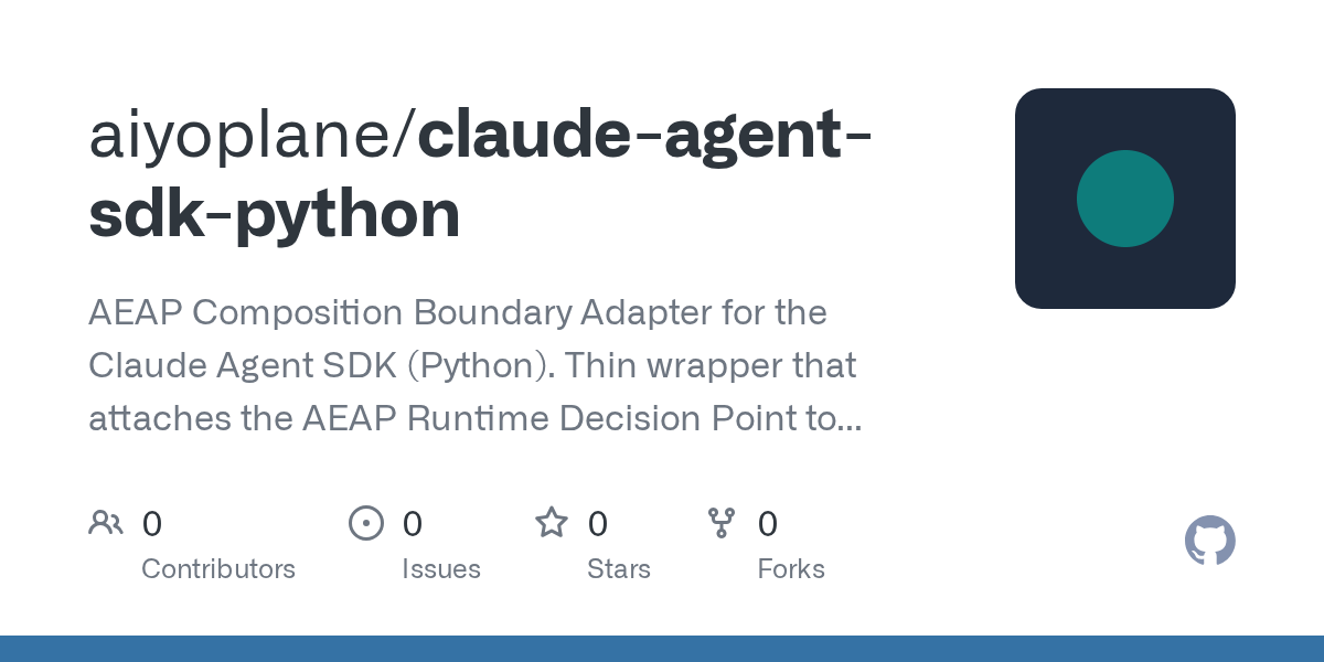 Claude Agent SDK Python — Development skill for Claude Code