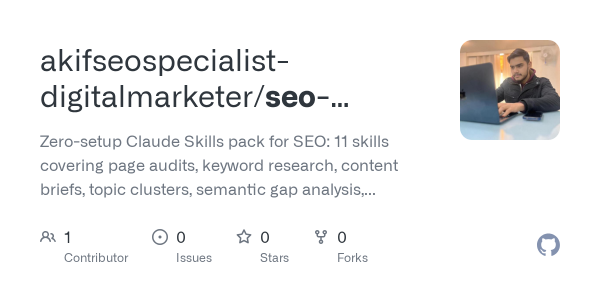 SEO Master Skill — Development skill for Claude Code