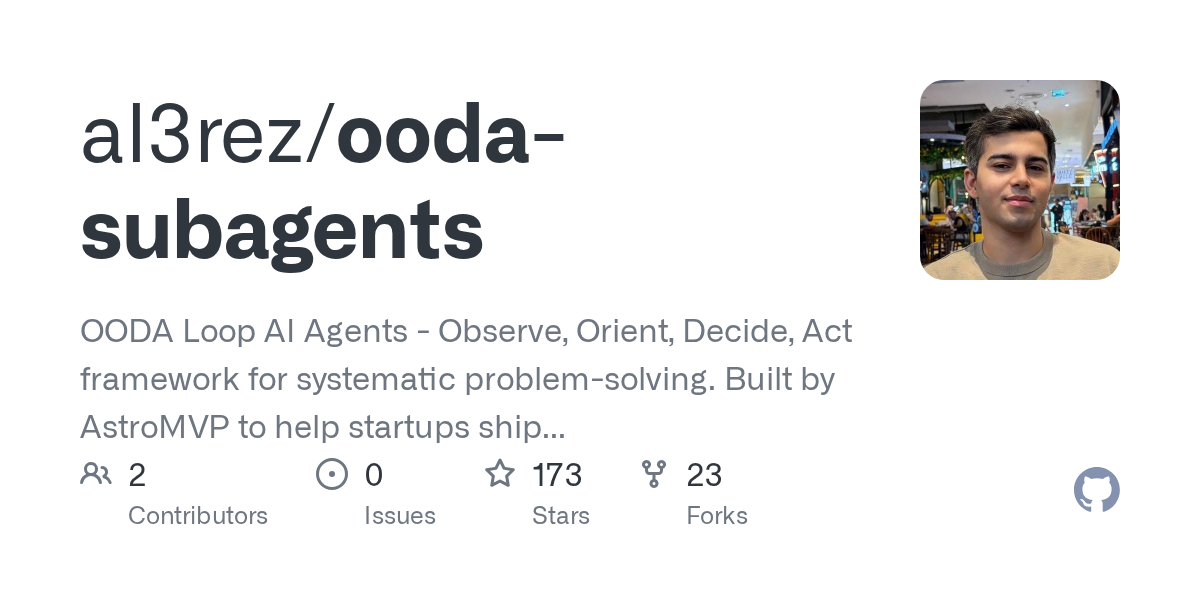 Ooda Subagents — AI skill for Claude Code