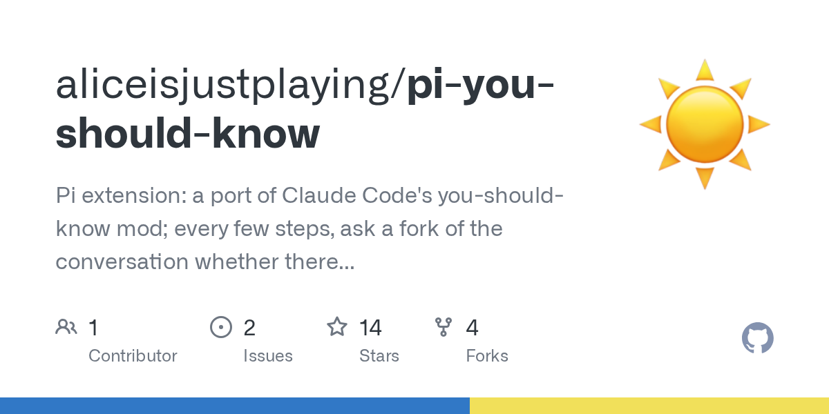 Pi You Should Know — Development skill for Claude Code