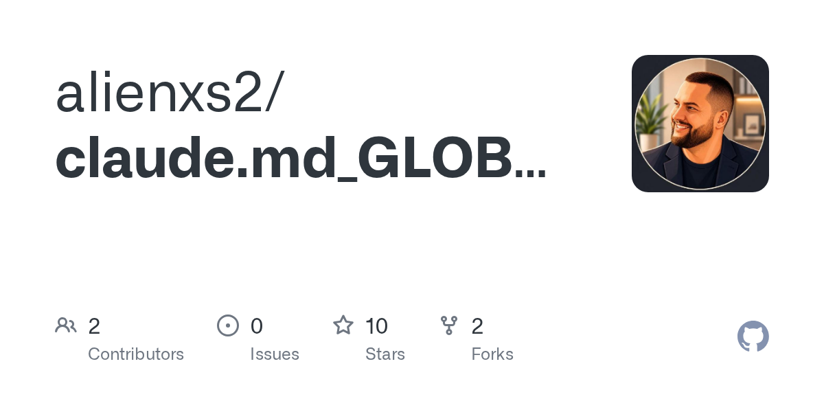 Claude.Md Global — Development skill for Claude Code