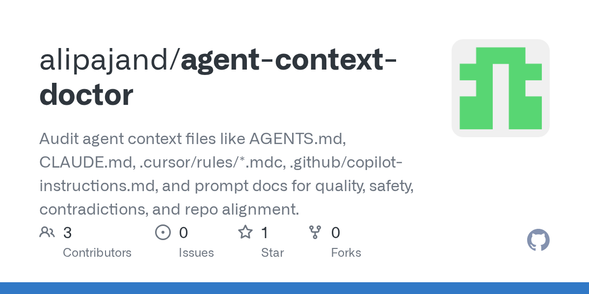 Agent Context Doctor — Security skill for Claude Code