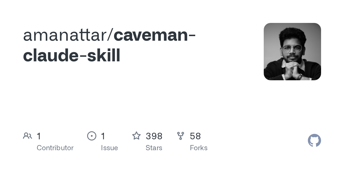 Caveman Claude Skill — Development skill for Claude Code