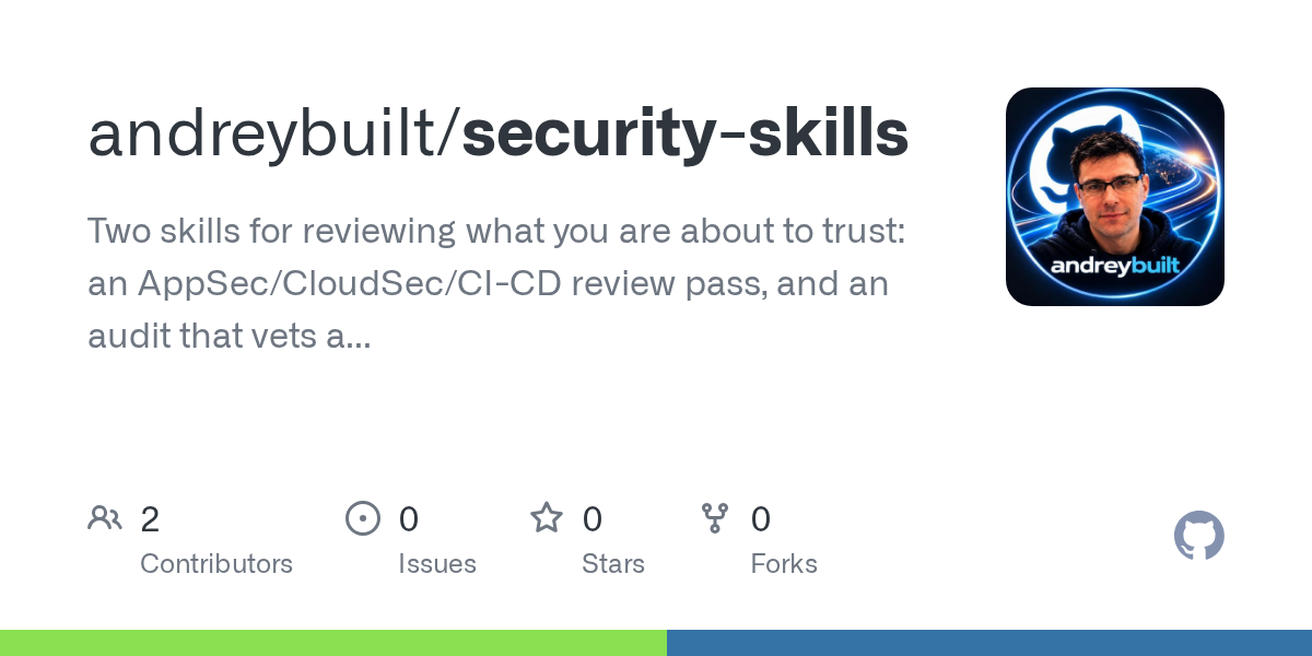 Security Skills — Security skill for Claude Code