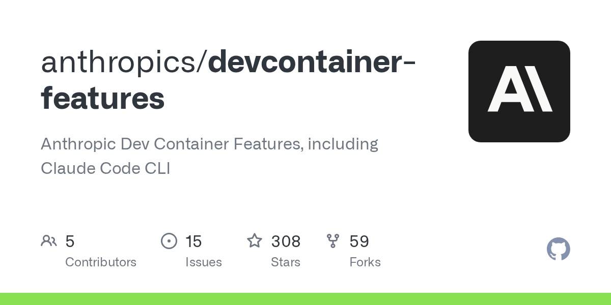 Devcontainer Features — Development skill for Claude Code