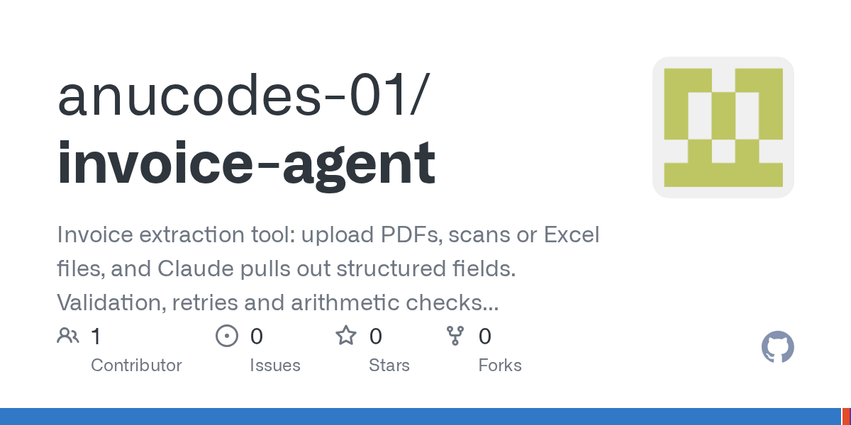Invoice Agent — Development skill for Claude Code