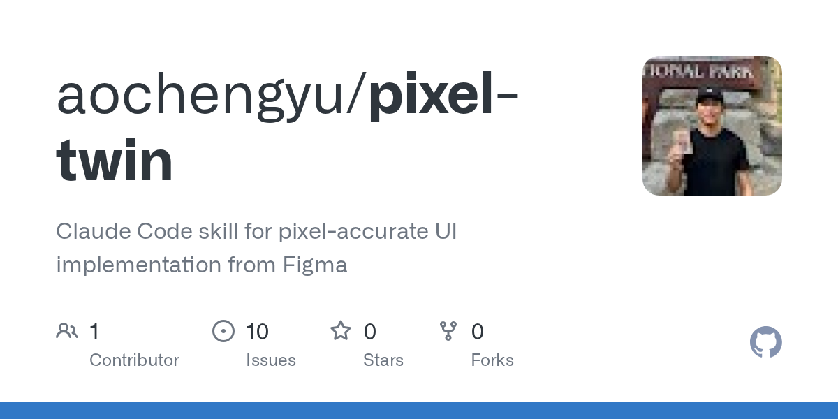 Pixel Twin — Design skill for Claude Code