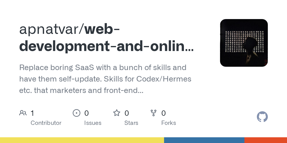 Web Development And Online Marketing Skills — Development skill for Claude Code