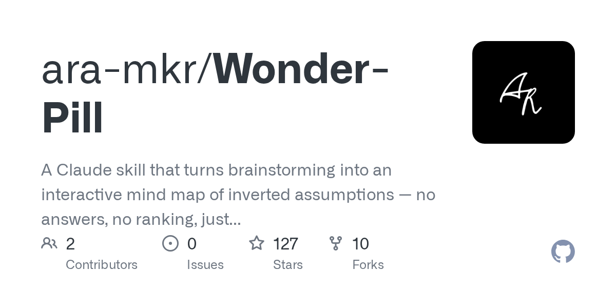 Wonder Pill — Development skill for Claude Code