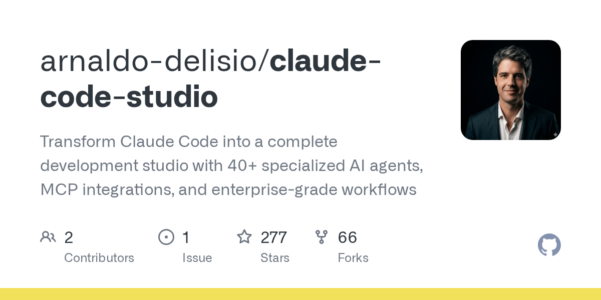 Claude Code Studio — AI skill for Claude Code