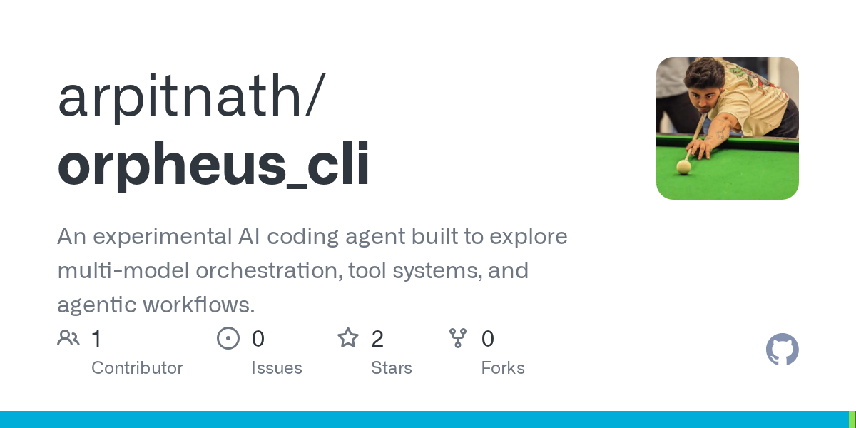 Orpheus CLI — AI skill for Claude Code