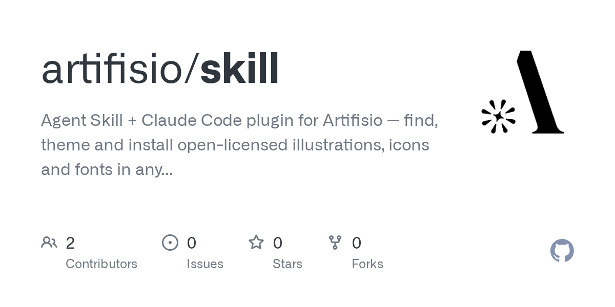 Artifisio — Design skill for Claude Code