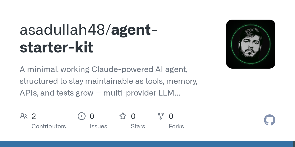 Agent Starter Kit — AI skill for Claude Code