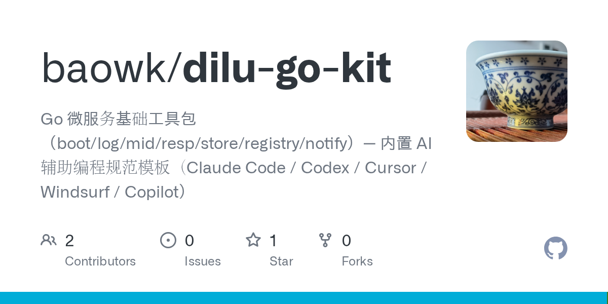 Dilu Go Kit — AI skill for Claude Code
