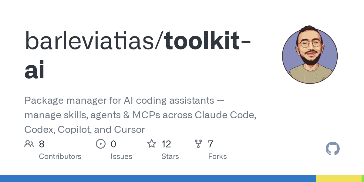 Toolkit AI — AI skill for Claude Code