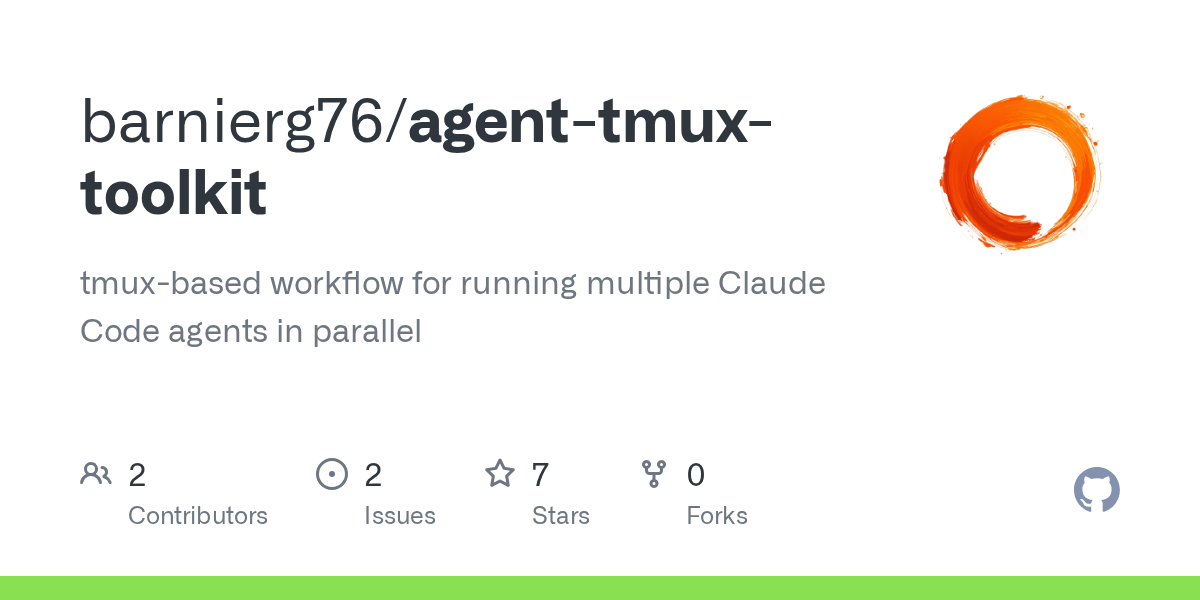 Agent Tmux Toolkit — Productivity skill for Claude Code