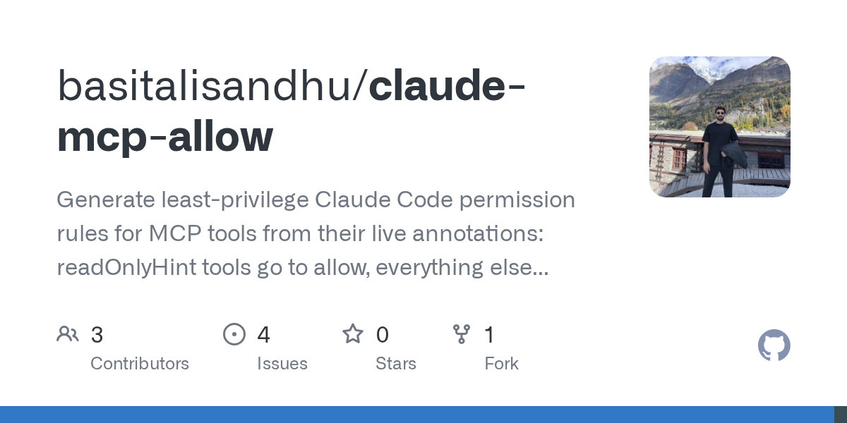 Claude MCP Allow — Development skill for Claude Code