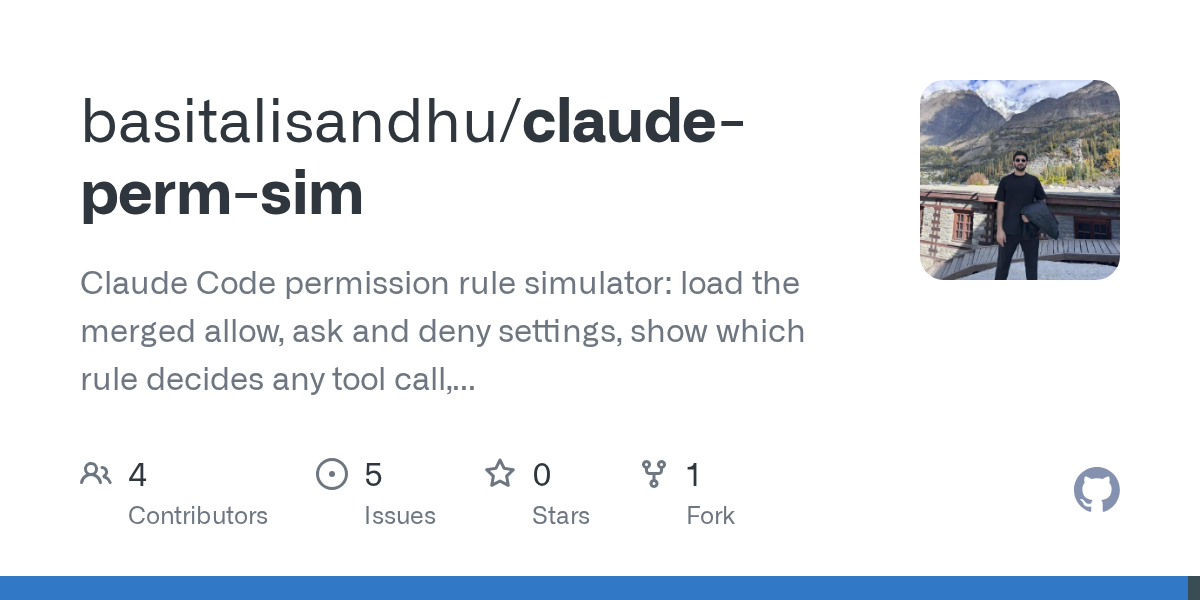 Claude Perm Sim — Development skill for Claude Code