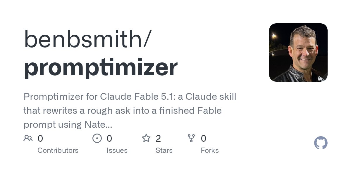 Promptimizer — Design skill for Claude Code