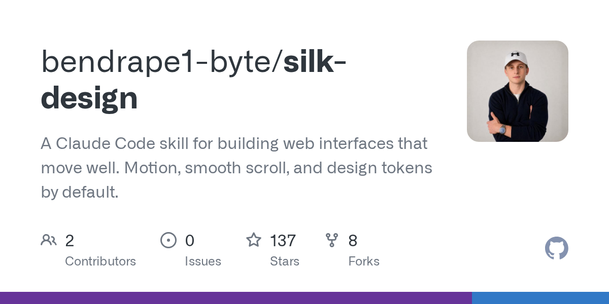 Silk Design — Design skill for Claude Code