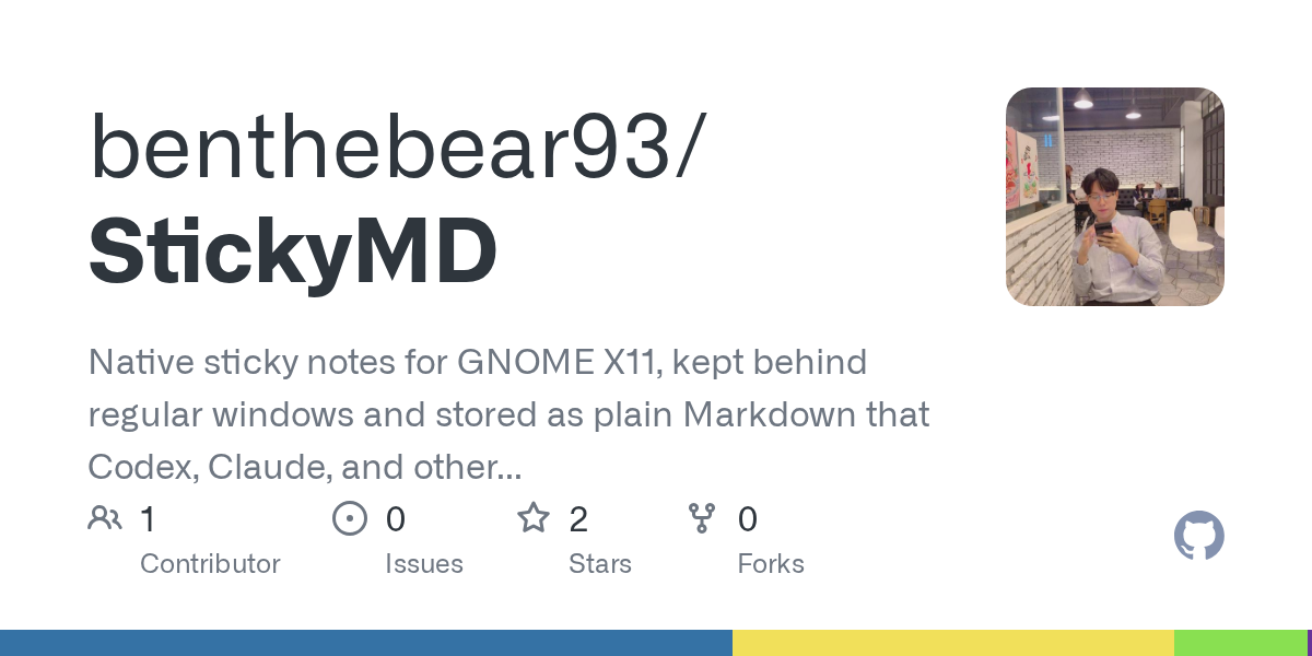 StickyMD — Documentation skill for Claude Code