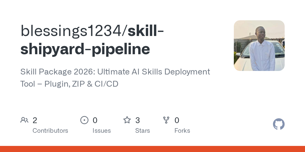 Skill Shipyard Pipeline — DevOps skill for Claude Code