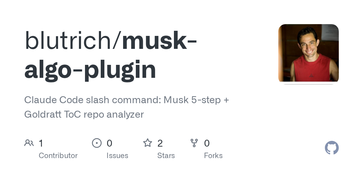 Musk Algo Plugin — Development skill for Claude Code