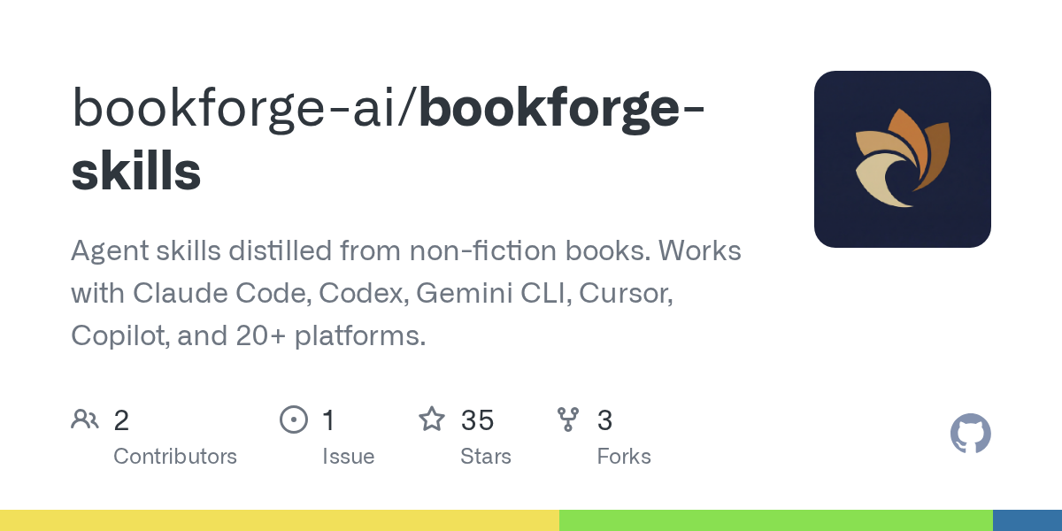 Bookforge Skills — Development skill for Claude Code